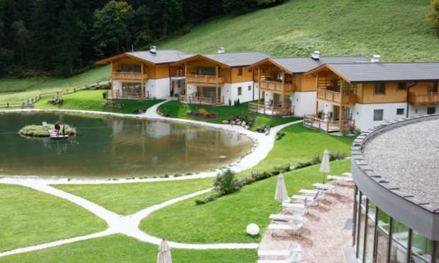 erweiterung des Hotelareal mit den Chalets