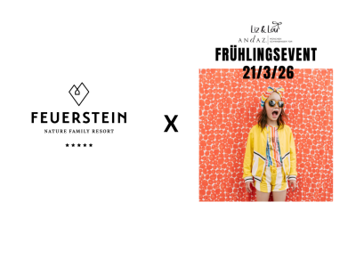 Das Feurstein Nature Family Resort nimmt am Familienevent von Liz & Lou am 21.03.2026 im München teil.