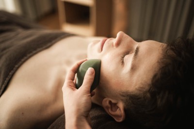 Phyto Art Balance Face Care bei einem Mann