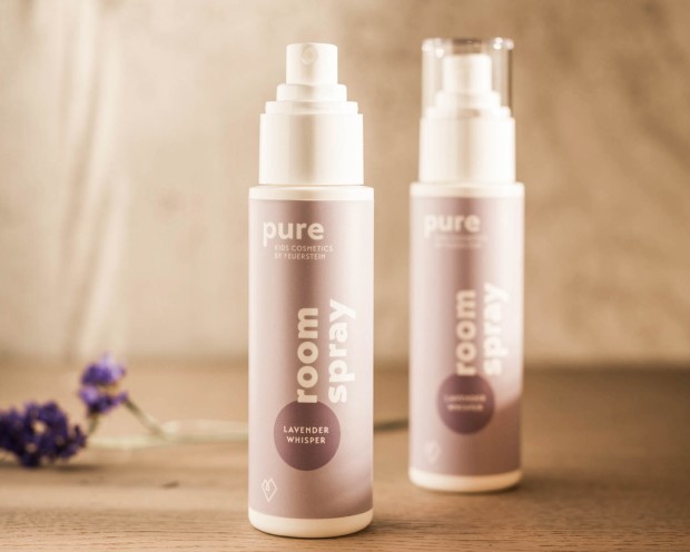 Lavendel Room Spray di pure kids cosmetics by Feuerstein, nel Concept Store, Alto Adige