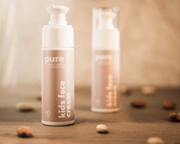sanfte Kinderhaut mit kids face cream von pure kids cosmetics by Feuerstein