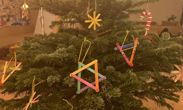 Weihnachtsbaum im Feuerstein