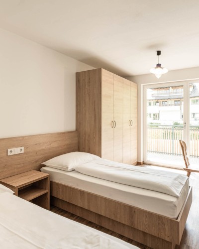 Schlafzimmer des Mitarbeiterhauses