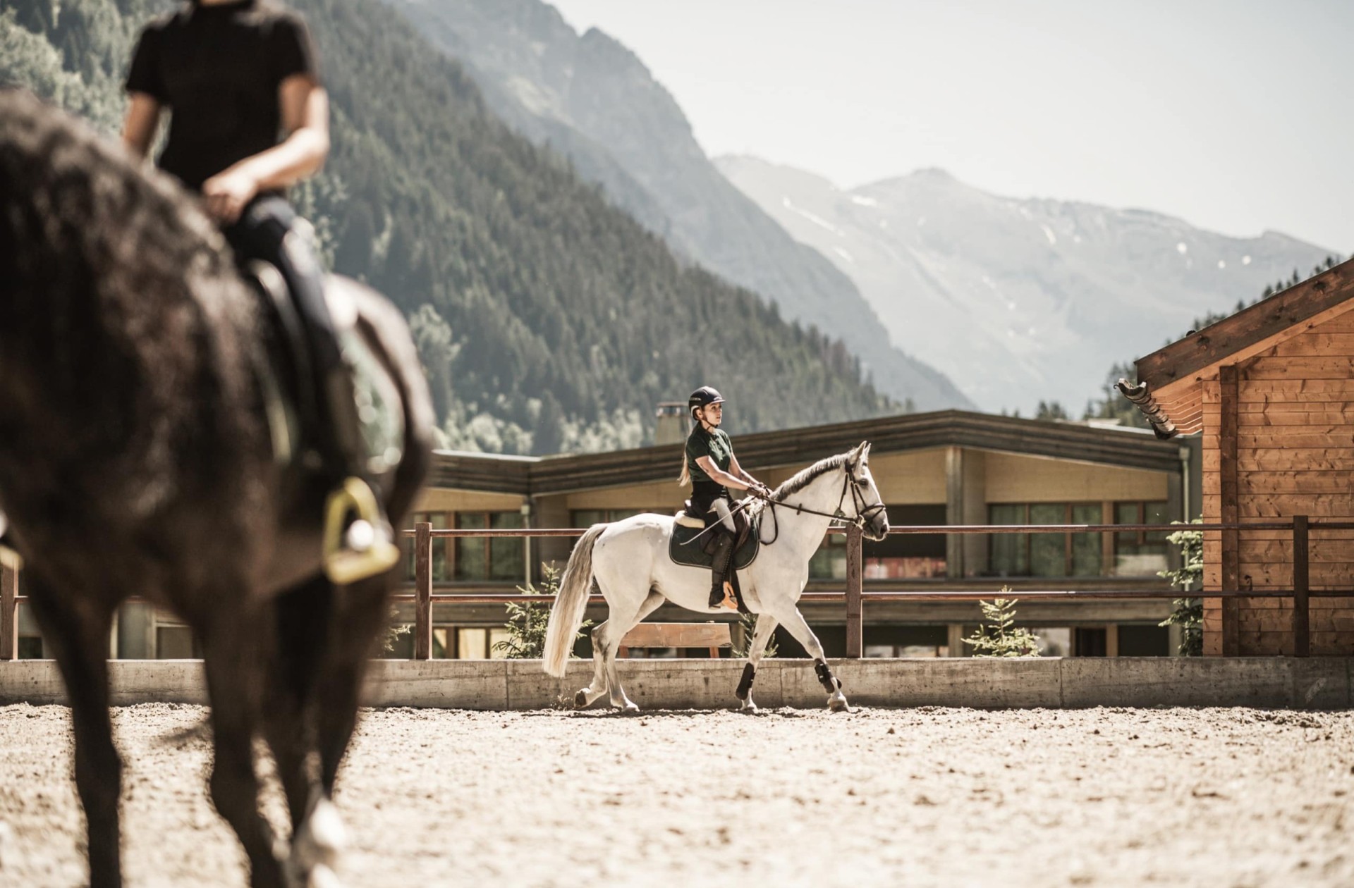 Reitferien im Familienhotel Feuerstein in Südtirol