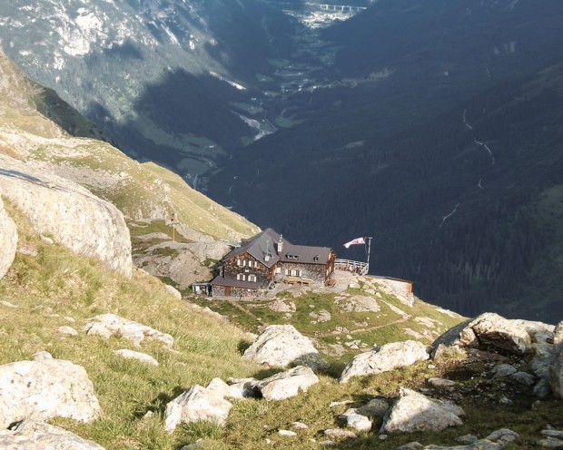 Berghütte in der Nähe vom Familienhotel Feuerstein, dem idealen Ort für Urlaub in den Bergen mit Kindern